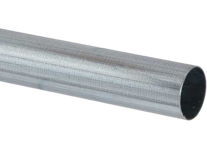 Grow-Disk galvanized 18 gauge metal feed pipe eliminates installation issues, sagging and pre-mature disk wear that can happen when using PVC chain disk pipe.